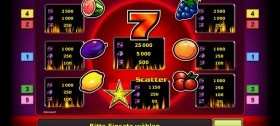 Sizzling hot spielen